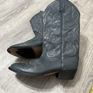 Vintage Nocona Men's Cowboy Boots Size 10 Western